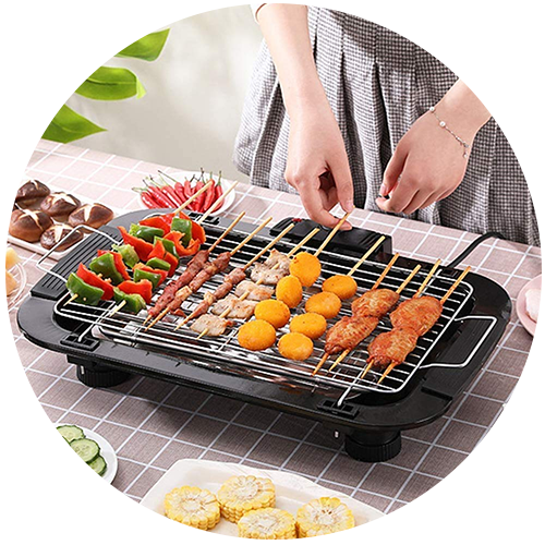Electric Barbecue Grill babeldokkan