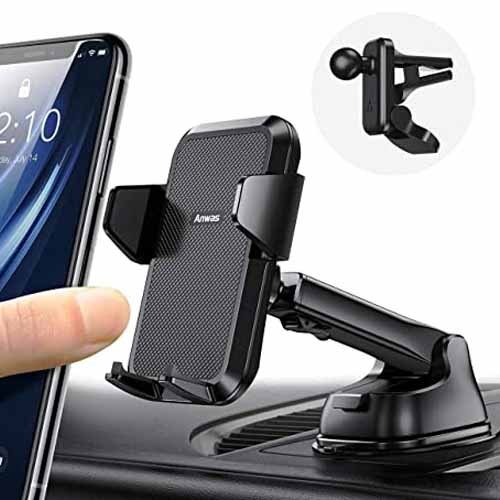 Adjustable Mobile Holder-KS-TGR - حامل موبايل السيارة العمل 7